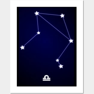 Libra Constellation Posters and Art